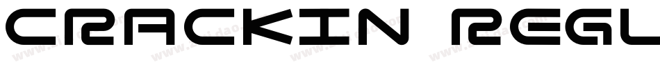 Crackin Regular字体转换